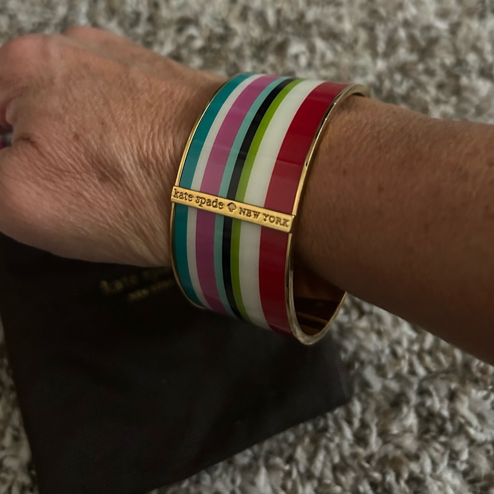 Kate Spade Red and Pink Jewelry Bracelet